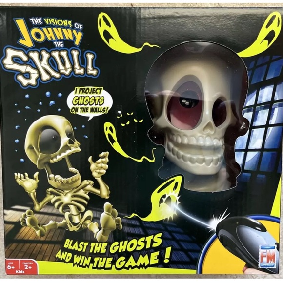 The Visions of Johnny The Skull Ghost Shooting Game - New in Box - Picture 1 of 4